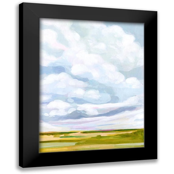 Borges, Victoria 19x24 Black Modern Framed Museum Art Print Titled - Lucid Skies II