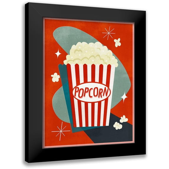 Borges, Victoria 19x24 Black Modern Framed Museum Art Print Titled - Retro Refreshments I