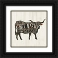 thumbnail image 1 of Borges, Victoria 20x20 Black Ornate Wood Framed with Double Matting Museum Art Print Titled - Farmhouse BBQ I, 1 of 4