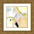 thumbnail image 1 of Borges, Victoria 20x20 Gold Ornate Wood Framed with Double Matting Museum Art Print Titled - Love Language II, 1 of 4