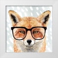 thumbnail image 1 of Borges, Victoria 20x20 White Modern Wood Framed Museum Art Print Titled - Four-eyed Forester I, 1 of 4