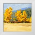 thumbnail image 1 of Borges, Victoria 20x20 White Modern Wood Framed Museum Art Print Titled - Golden Aspen Trees II, 1 of 4