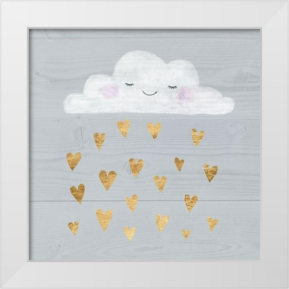 Borges, Victoria 20x20 White Modern Wood Framed Museum Art Print Titled - Sweet Dreams III