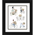 thumbnail image 1 of Borges, Victoria 20x24 Black Ornate Wood Framed with Double Matting Museum Art Print Titled - Bring Home Flowers I, 1 of 4