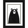 thumbnail image 1 of Borges, Victoria 23x32 Black Ornate Wood Framed with Double Matting Museum Art Print Titled - Custom Mix and Match Animal III, 1 of 4