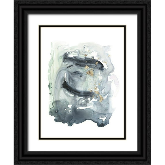Borges, Victoria 25x32 Black Ornate Wood Framed with Double Matting Museum Art Print Titled - Archipelago II
