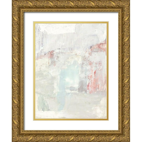 Borges, Victoria 25x32 Gold Ornate Wood Framed with Double Matting Museum Art Print Titled - Barely There II
