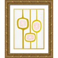 thumbnail image 1 of Borges, Victoria 25x32 Gold Ornate Wood Framed with Double Matting Museum Art Print Titled - Paloma I, 1 of 4