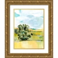 thumbnail image 1 of Borges, Victoria 25x32 Gold Ornate Wood Framed with Double Matting Museum Art Print Titled - Valley Breeze I, 1 of 4