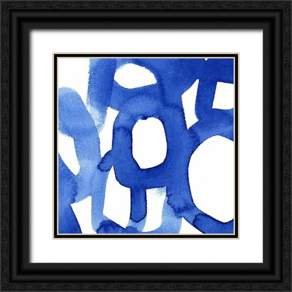 Borges, Victoria 26x26 Black Ornate Wood Framed with Double Matting Museum Art Print Titled - Windsor Ravel I