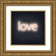 thumbnail image 1 of Borges, Victoria 26x26 Gold Ornate Wood Framed with Double Matting Museum Art Print Titled - Neon Inspo IV, 1 of 4
