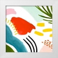 thumbnail image 1 of Borges, Victoria 26x26 White Modern Wood Framed Museum Art Print Titled - Color Caper II, 1 of 4