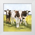 thumbnail image 1 of Borges, Victoria 26x26 White Modern Wood Framed Museum Art Print Titled - Grazers II, 1 of 4