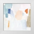 thumbnail image 1 of Borges, Victoria 26x26 White Modern Wood Framed Museum Art Print Titled - Sea Glass Forms II, 1 of 4