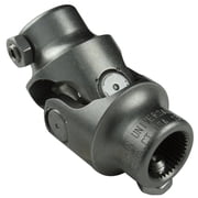 Borgeson 114940 Single Steering Universal Joint; Stainless Steel; Fits 3/4 in. Double D X 13/16 in. -36 Spline;