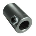 thumbnail image 1 of Borgeson Steering Coupler Steel 9 /16-36 X 3/4 Smooth Bore, 1 of 3