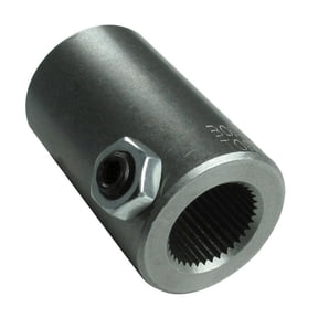 Borgeson Steering Coupler Steel 9 /16-36 X 3/4 Smooth Bore