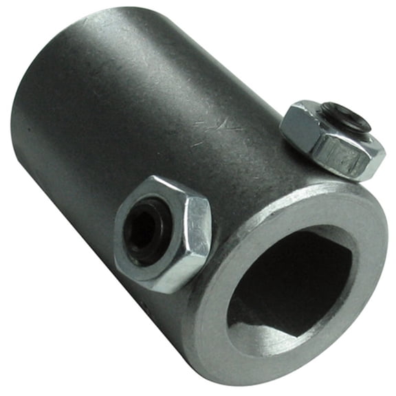 Borgeson 314949 Steel Steering Coupler. Fits 3/4in.-Double D X 3/4in.-Double D.