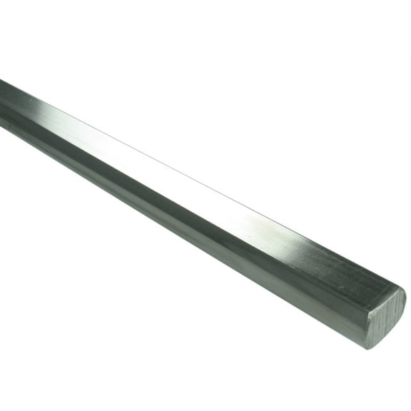 S/S Double D Steering Shaft 22in