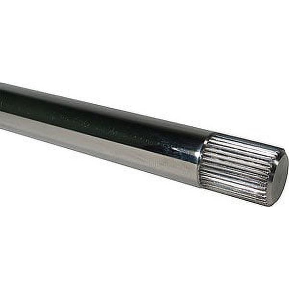 Borgeson 429207 Steering Shaft 3/4-36 Splined POL SS 7-in Long 7/8 Spline Length