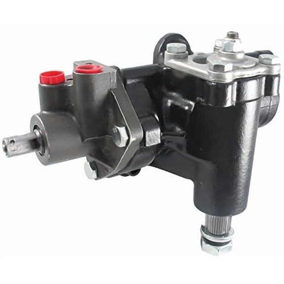 Borgeson 800128 Power Steering Box ; Delphi 600 Series; w/17MM Double D Input Shaft; 14:1 Quick Ratio; Fits select: 1971-1973 FORD MUSTANG, 1966-1979 FORD LTD