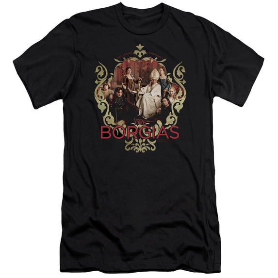 Borgias - Family Portrait - Premium Slim Fit Short Sleeve Shirt - XX-Large