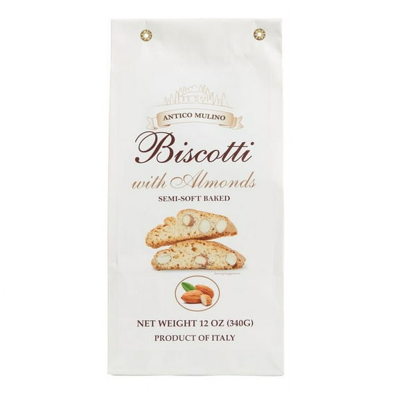 Borgo de' Medici Antico Mulino Almond Biscotti 12 oz Pack of 3