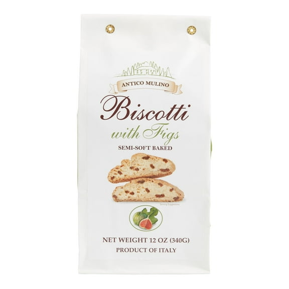 Borgo de' Medici Antico Mulino Fig Biscotti 12 oz Pack of 2