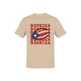 thumbnail image 1 of Boricua Football Pride Graphic Men's T-shirt, 1 of 3