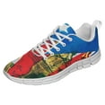thumbnail image 1 of Boricua Puerto Rico Shoes for Men Women Running Shoes Lightweight Walking Sneakers Mesh Athletic Sport Shoes White Size 6, 1 of 5