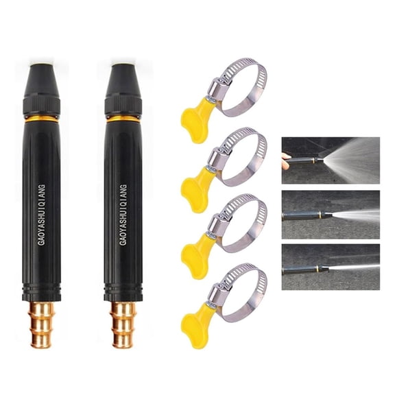 Borikise Home High-Pressure Car Wash Water Gun, Multi-Function Pressure Hose Gun for Car Detailing, Garden Irrigation & Home Outdoor Use
