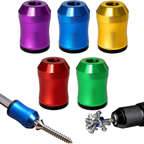 Borikise Magnetizer & Demagnetizer Tool Set, Instant Magic Bit Lock, Perfect for Power Drills and Furniture Assembly