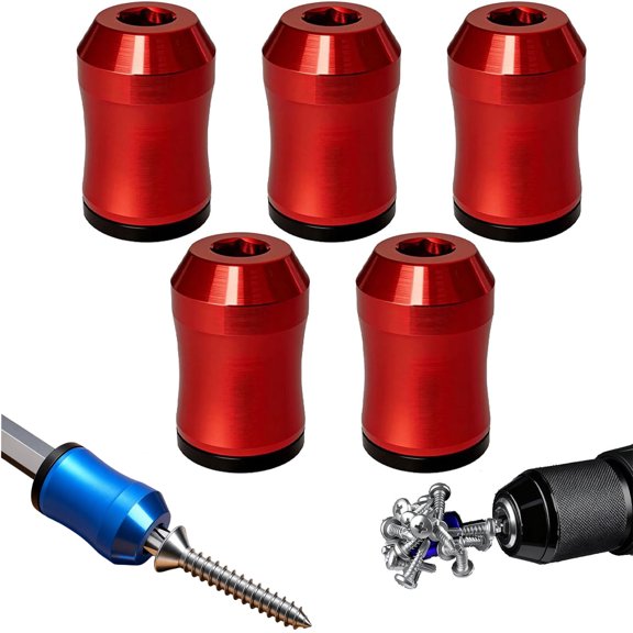 Borikise Magnetizer & Demagnetizer Tool Set, Instant Magic Bit Lock, Perfect for Power Drills and Furniture Assembly