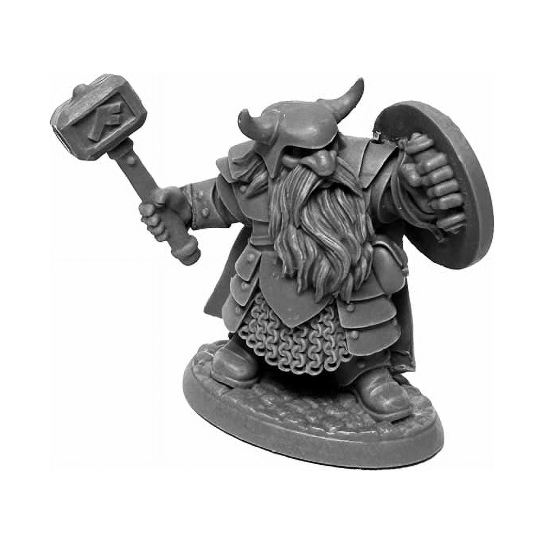 Borin Ironbrow Dwarf Miniature 25mm Heroic Scale Figure Dungeon ...