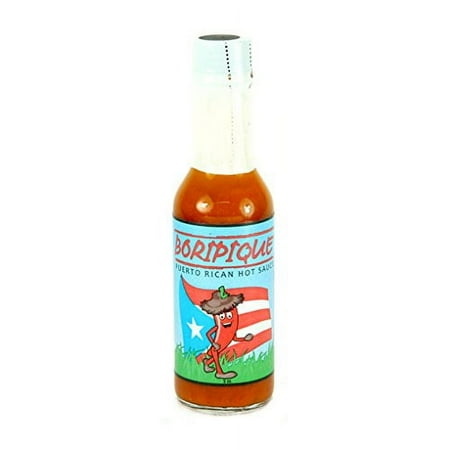 Boripique Puerto Rican Red Hot Sauce, 5 fl oz Bottle