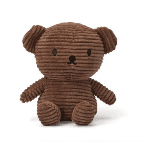Boris Bear Corduroy Brown - 17 cm - 7''
