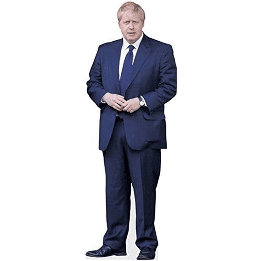 Boris Johnson Lifesize Cardboard Cutout Standee