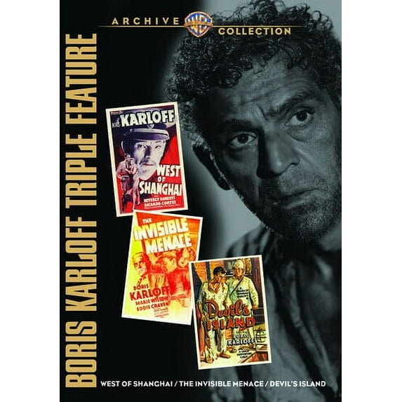 Boris Karloff Triple Feature (DVD), Warner Archives, Mystery & Suspense