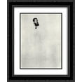 thumbnail image 1 of Boris Kustodiev 2x Matted 20x24 Black Ornate Framed Art Print 'Portrait of S.N. Troinitsky', 1 of 2