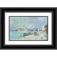 thumbnail image 1 of Boris Kustodiev 2x Matted 24x20 Black Ornate Framed Art Print 'Nice', 1 of 2