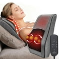 thumbnail image 1 of COSYSKY Shiatsu Massager, Neck & Back Massager with Heat, Deep Tissue Massage Pillow, 1 Pic, Black, 1 of 9