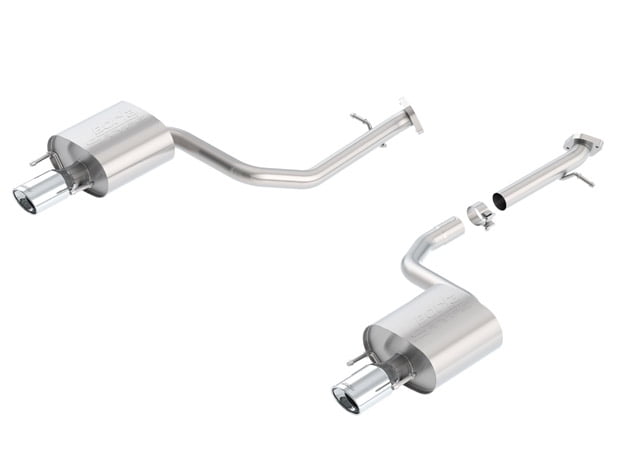 Borla 11898 S-Type Axle-Back Exhaust System Fits 14-17 IS250 IS350 Fits select: 2014-2017 LEXUS IS