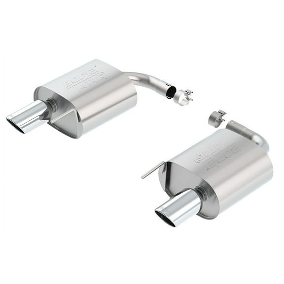 Borla 11939 Axle-Back Dual Split Rear Exit Exhaust System Kit