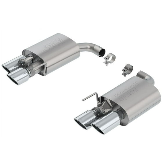Borla 11951 S-Type Axle-Back Exhaust System Fits 18-22 Mustang Fits select: 2018-2022 FORD MUSTANG