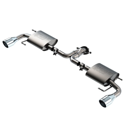 Borla 11969 S-Type Axle Back System Exhaust System Kit EXHAUST SYSTEM Fits select: 2017-2022 MAZDA CX-5