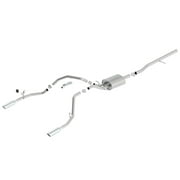 Borla 140536 S-Type Cat Back System Exhaust System Kit EXHAUST SYSTEM Fits select 2014-2018 CHEVROLET SILVERADO, 2014-2018 GMC SIERRA