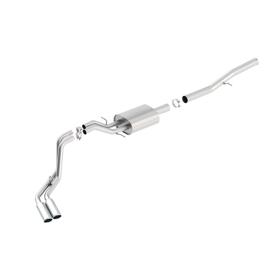 Borla 140577 ATAK Cat-Back Exhaust System Fits 14-17 Sierra 1500 Silverado 1500 Fits select: 2014-2018 GMC SIERRA, 2014-2018 CHEVROLET SILVERADO