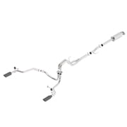 BORLA 140616BC Cat-Back Exhaust for Ford F-150 2015 2020, 2.7L/3.5L LTD, 5.0L, 3.3L, Extended & Crew Cab, 2&4WD, Add 60556