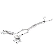 Borla 140727 ATAK Cat-Back Exhaust System Fits 17-21 Camaro Fits select 2017-2020 CHEVROLET CAMARO SS, 2021-2023 CHEVROLET CAMARO ZL1
