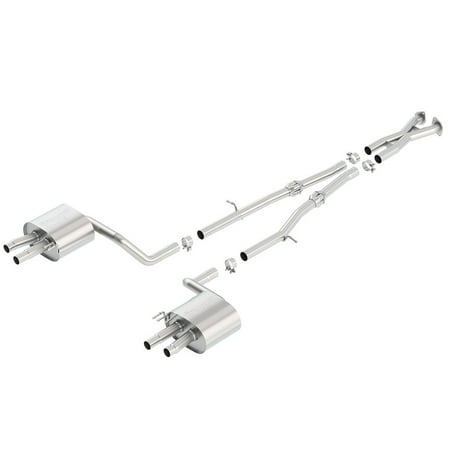 Borla 140736 Exhaust System Kit Cat Back System Exhaust System Kit EXHAUST SYSTEM Fits 2016 Honda CR-V